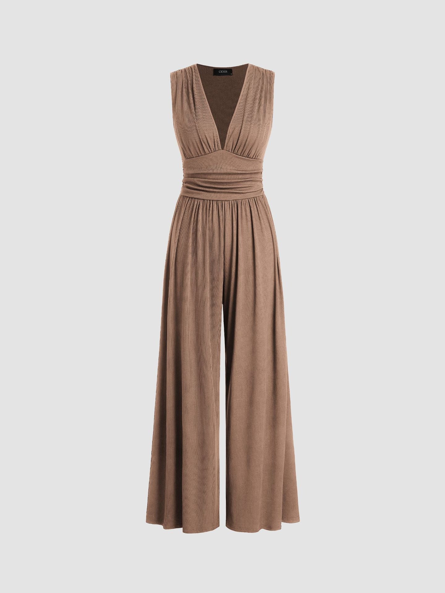 Mira™ - elegant ermeløs jumpsuit