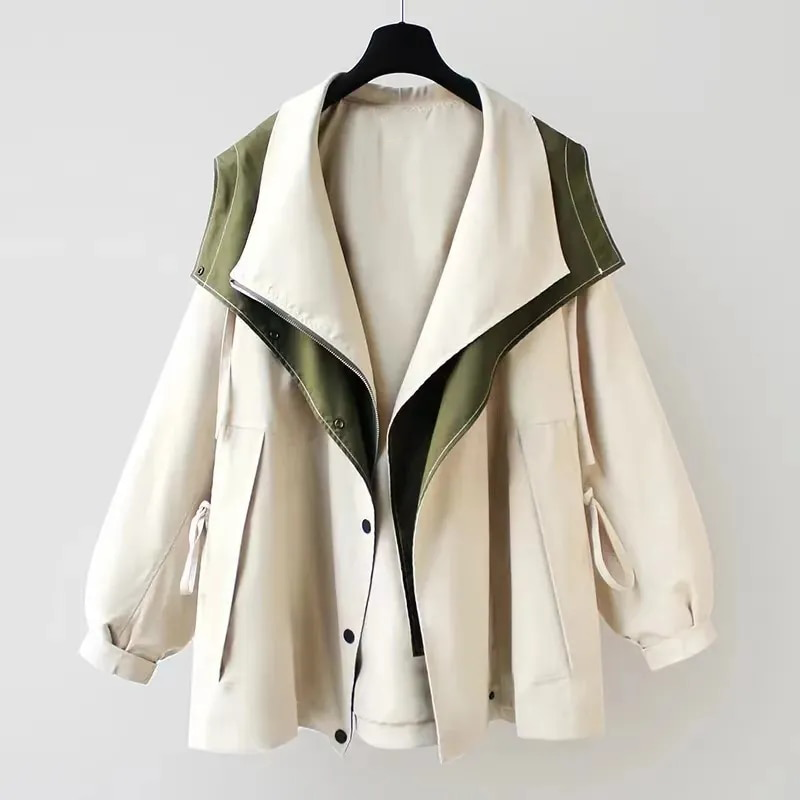 Beate™ | Stilren vannavvisende trenchcoat