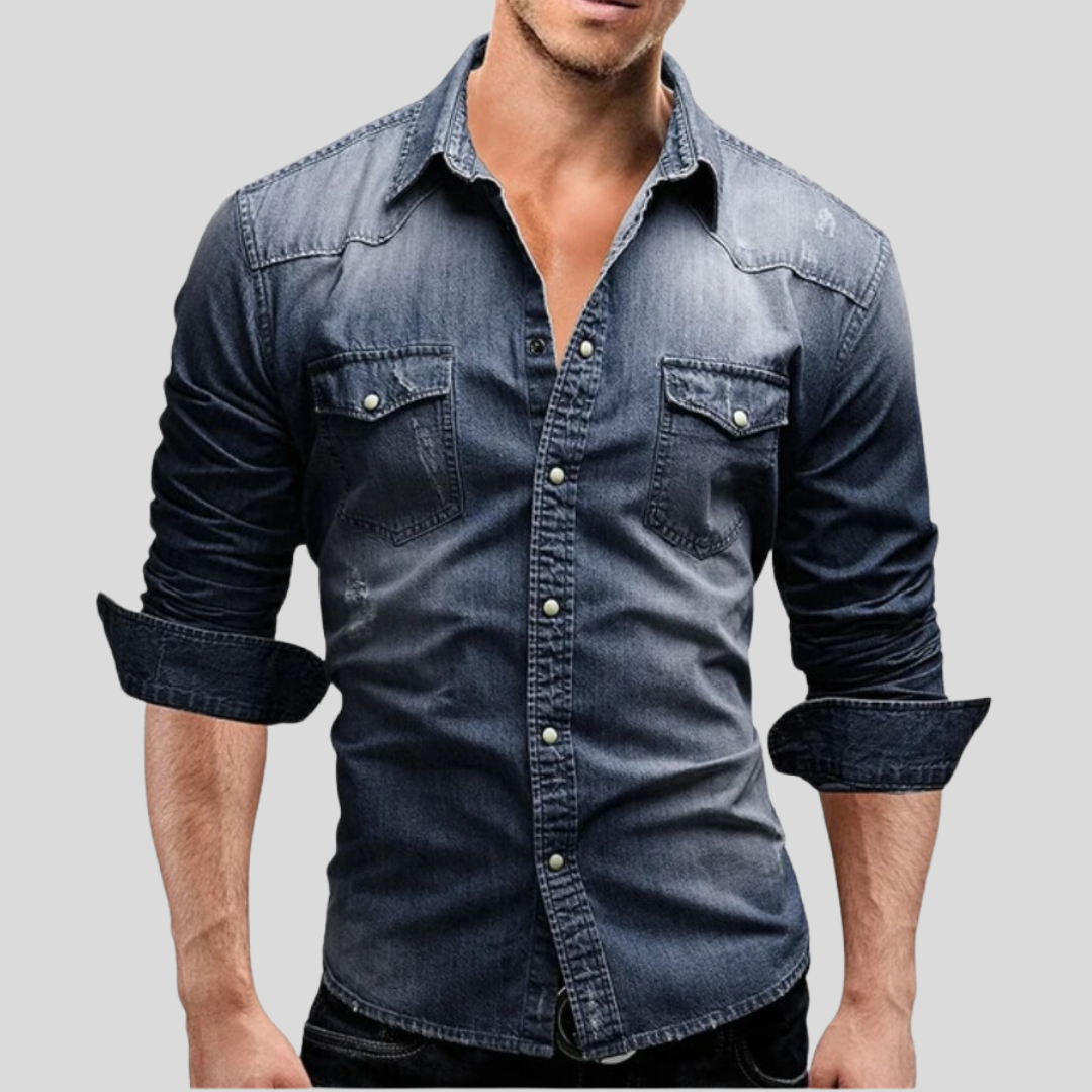 Alex™ - Moderne denimskjorte