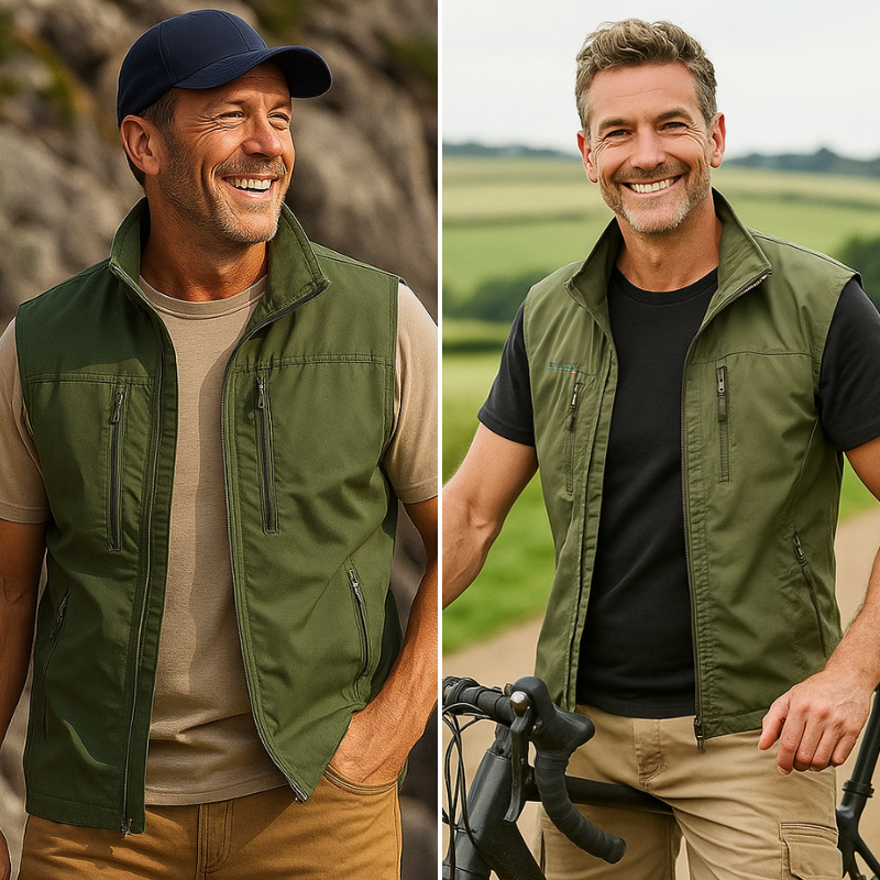 Vincent™ | Multi-lomme Klassisk Cargo Vest