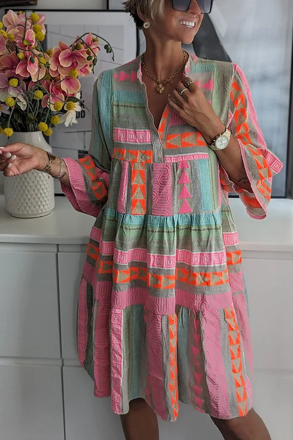 Juliane – Boho-Trinn-Swingkjole