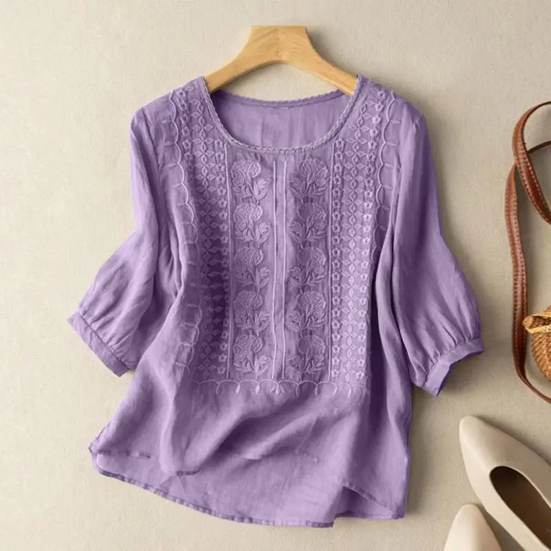 Kristin™ - Elegant og komfortabel bluse