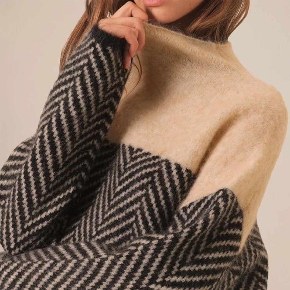Marit | Premium Turtleneck i edel strikk