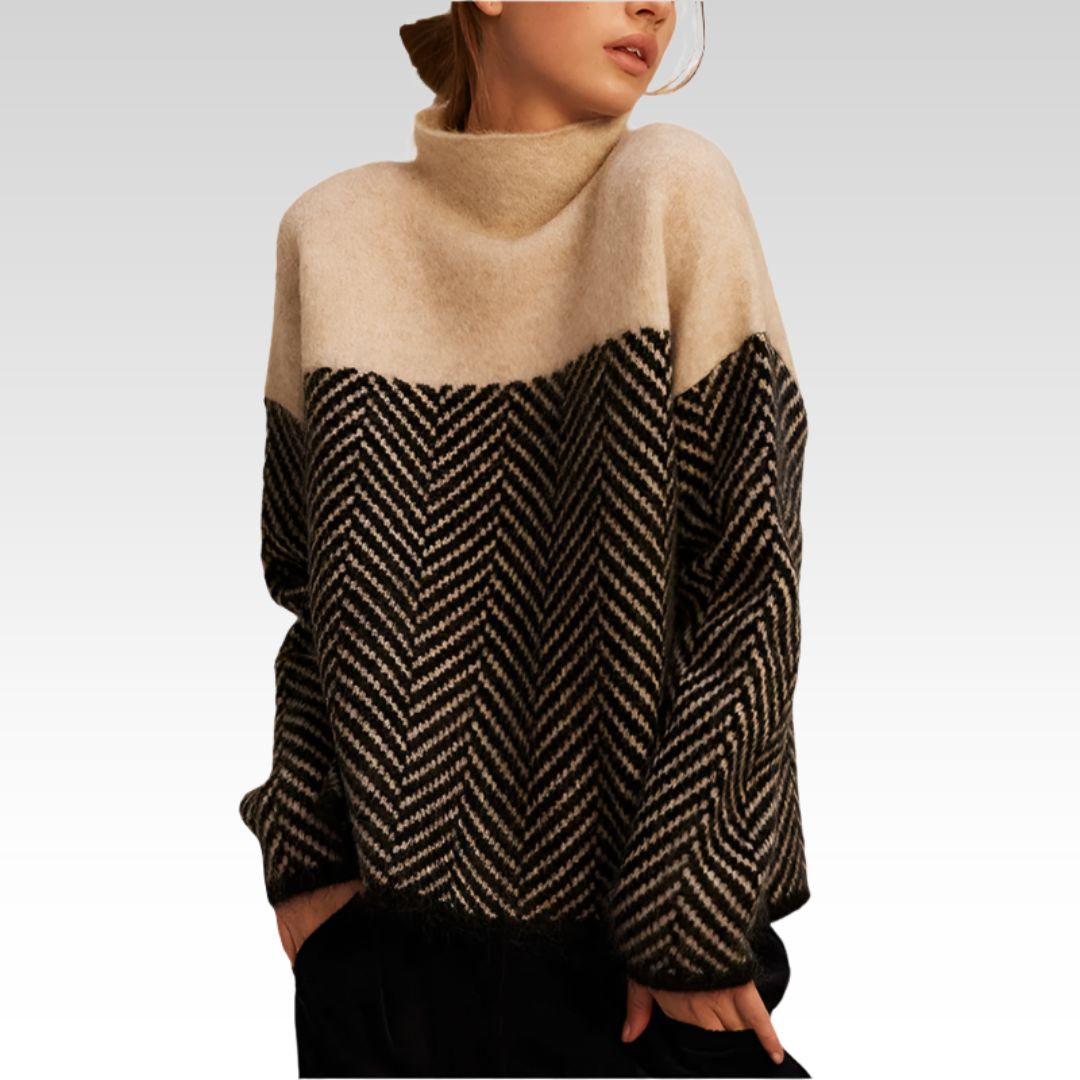 Marit | Premium Turtleneck i edel strikk