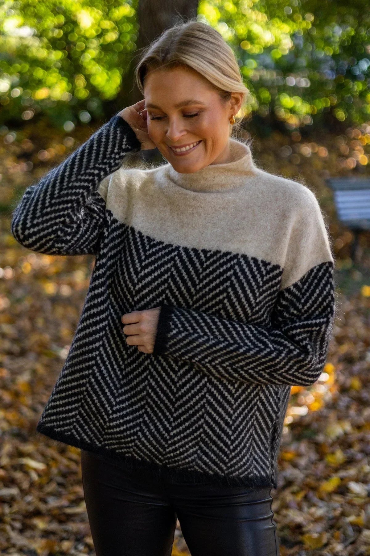 Marit | Premium Turtleneck i edel strikk