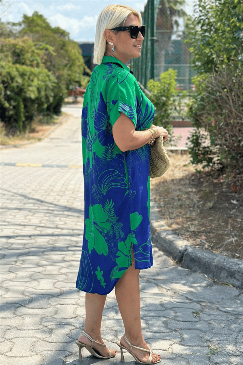 Naomi – Kjole med blomsterprint